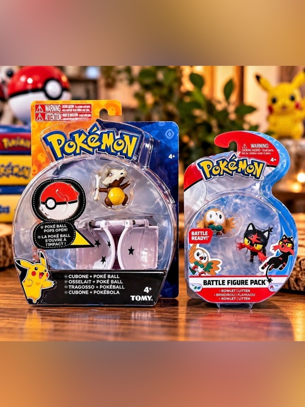 Pokémon Battle Figure Pack and Cosmo & Poké Ball Set Toy Sets New With Tags